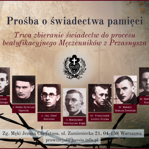 Prośba o świadectwa pamięci